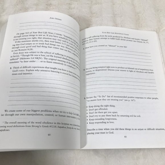 5/$25 Joel Osteen Book - Picture 8 of 9